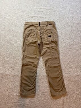Ariat Pants Mens 30x32 FR Beige Relaxed Boot Utility Workwear Rugged Cargo
